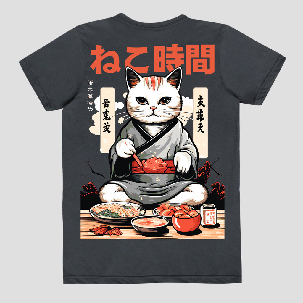 Playera para hombre YUMMY CAT Máscara De Látex