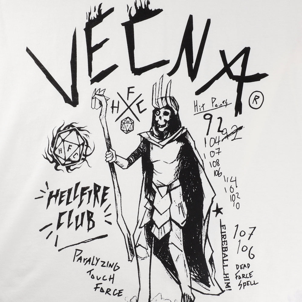 Playera para mujer VECNA SKETCH Máscara De Látex