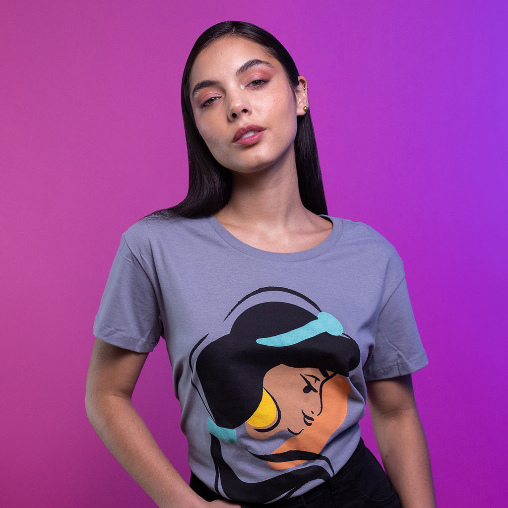 Playera para mujer JAZMÍN PAINTING Máscara De Látex