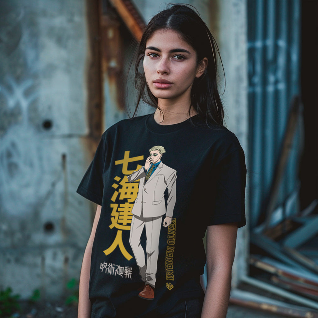 Playera para hombre KENTO NANAMI Máscara De Látex