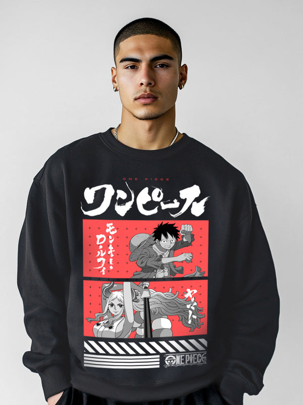 YAMATO & LUFFY PULLOVER