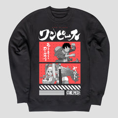 YAMATO & LUFFY PULLOVER