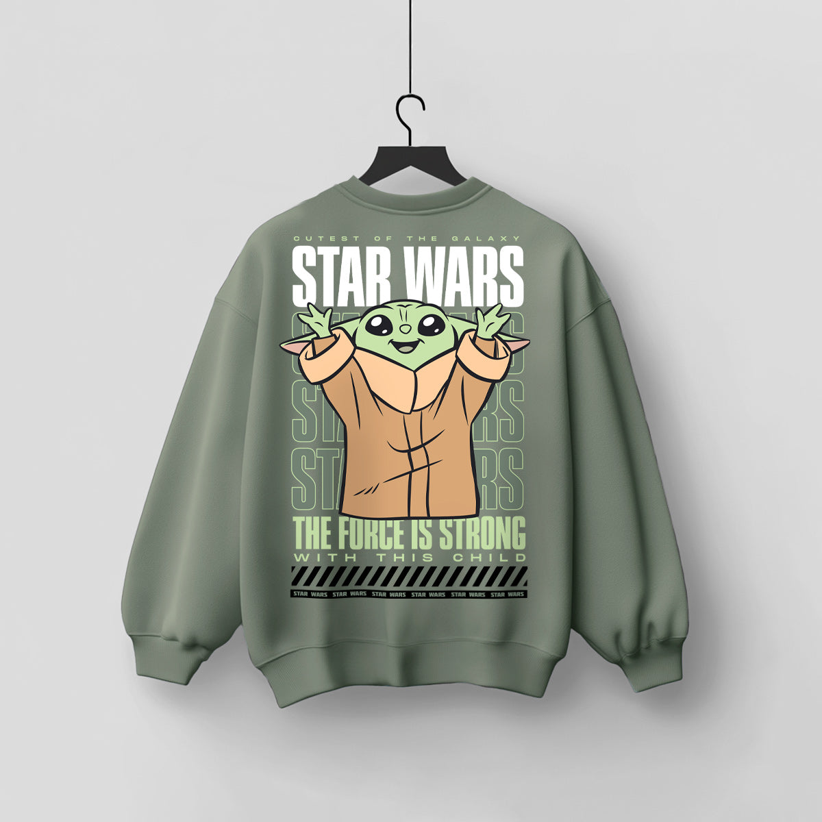 THE FORCE IS STRONG PULLOVER