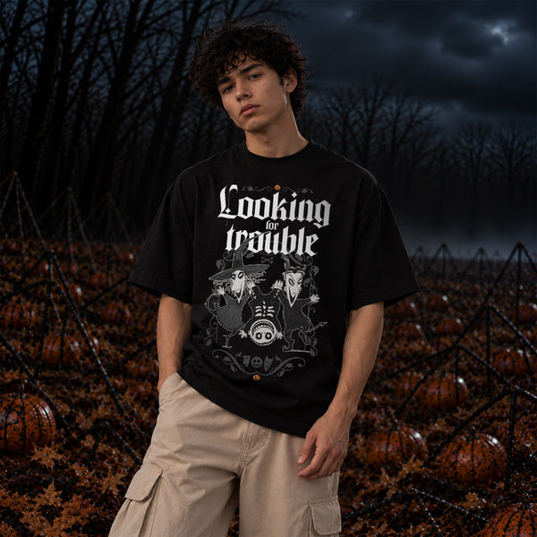 LOOKING FOR TROUBLE